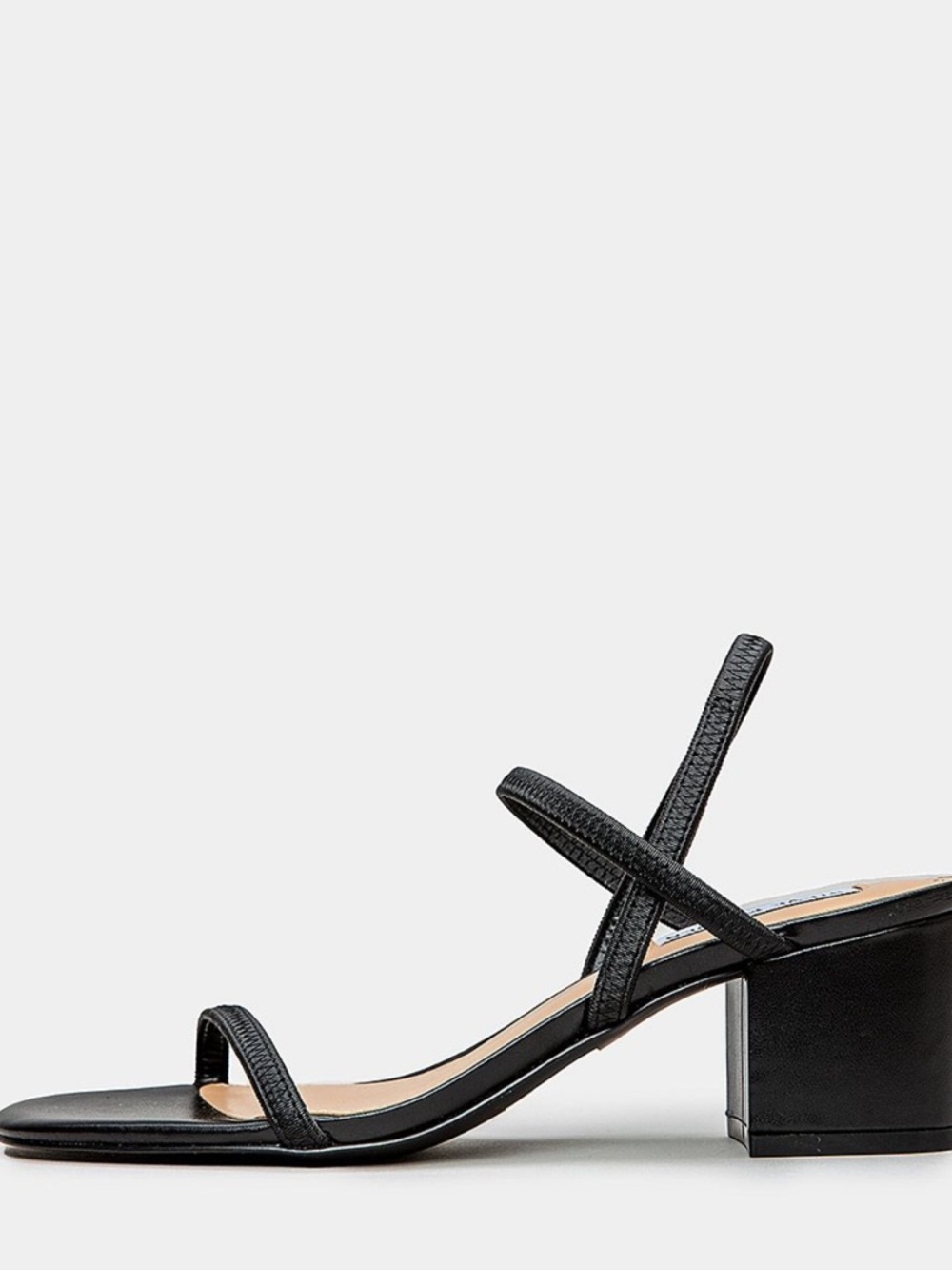 Steve Madden Inessa wrapped block heeled square toe strappy sandal